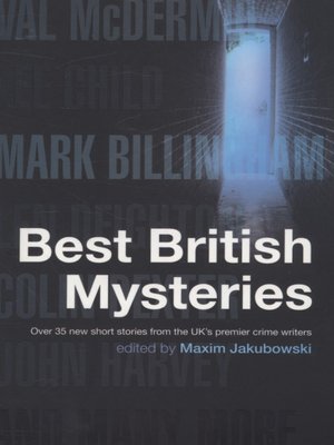 cover image of The mammoth book of best British mysteries